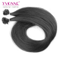 Black Color U Tip Remy Hair Extensions